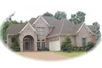 Traditional House Plan Front of Home - Geranium Hill European Home 087D-1348 - Search House Plans and More