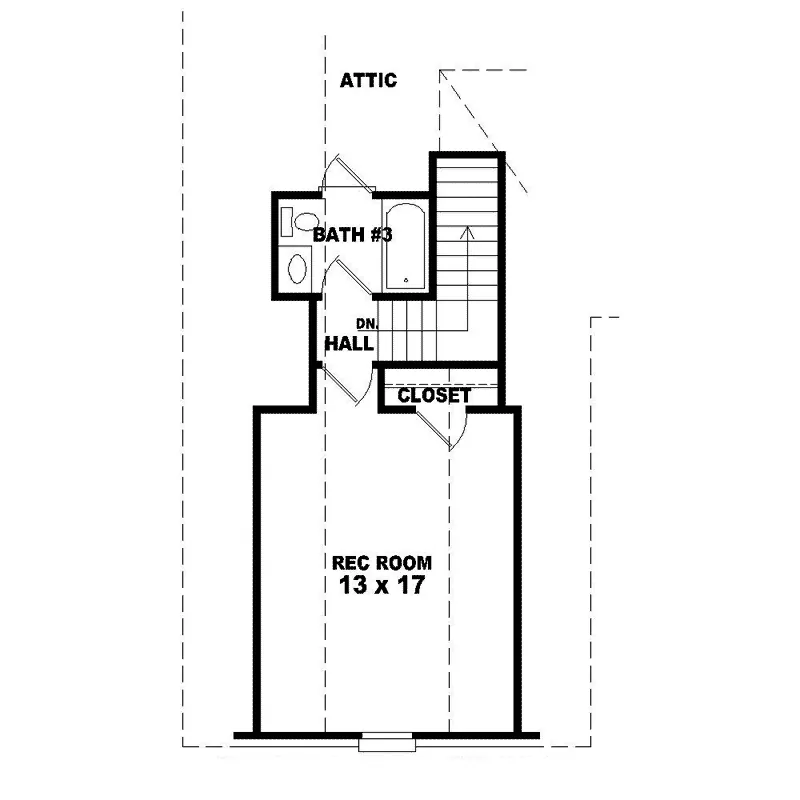 Country House Plan Second Floor - Melissa Lake Ranch Home 087D-1356 - Shop House Plans and More