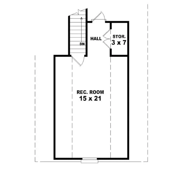 English Cottage House Plan Second Floor - Loveland Country Home 087D-1377 - Shop House Plans and More