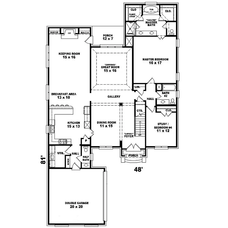 European House Plan First Floor - Venetian Luxury Home 087D-1413 - Shop House Plans and More