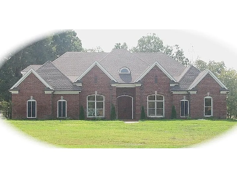 Traditional Home Has Appealing Symmetrical Façade