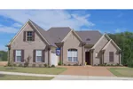 Country House Plan Front of Home - Cahill Traditional Home 087D-1552 - Search House Plans and More