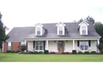 Country House Plan Front of Home - Horizon Hollow Country Home 087D-1554 - Search House Plans and More