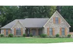 Traditional House Plan Front of Home - Fayette Southern Country Home 087D-1663 - Search House Plans and More