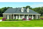 Country House Plan Front of Home - Kehrs Ridge Southern Home 087D-1681 - Search House Plans and More