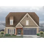 Bungalow House Plan Front of House 087D-1683