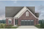 Traditional House Plan Front of Home - 087D-1684 - Shop House Plans and More