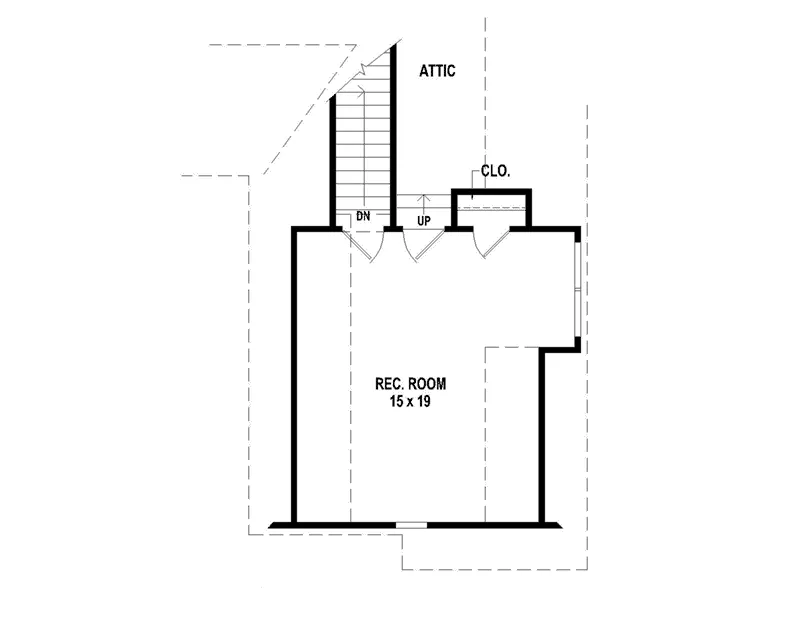 Traditional House Plan Second Floor - 087D-1694 - Shop House Plans and More