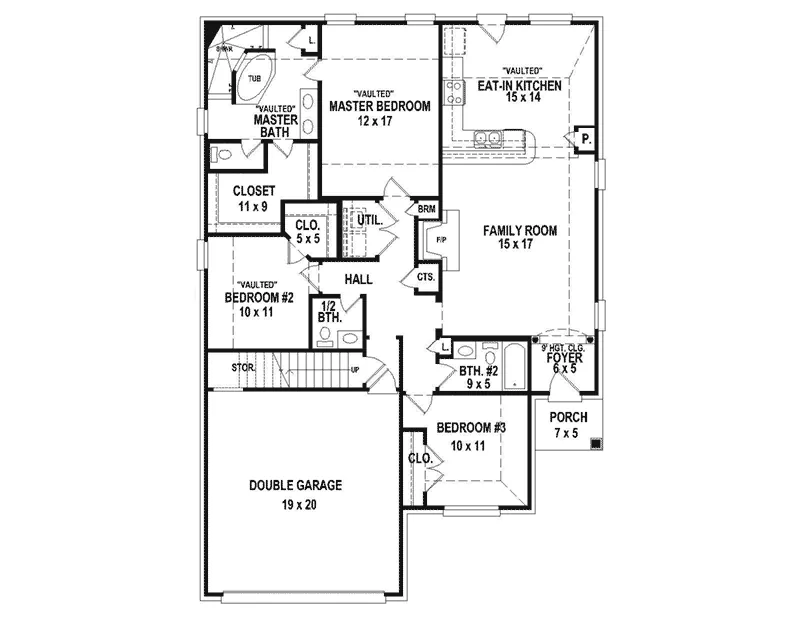 European House Plan First Floor - 087D-1695 - Shop House Plans and More
