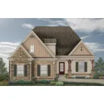 European House Plan Front of House 087D-1698