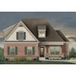 Traditional House Plan Front of House 087D-1699