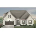 European House Plan Front of House 087D-1700