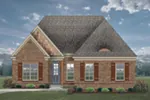Ranch House Plan Front of Home - 087D-1701 - Shop House Plans and More
