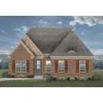 Ranch House Plan Front of House 087D-1701