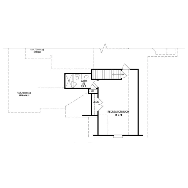 Traditional House Plan Second Floor - 087D-1702 - Shop House Plans and More