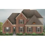 European House Plan Front of House 087D-1703