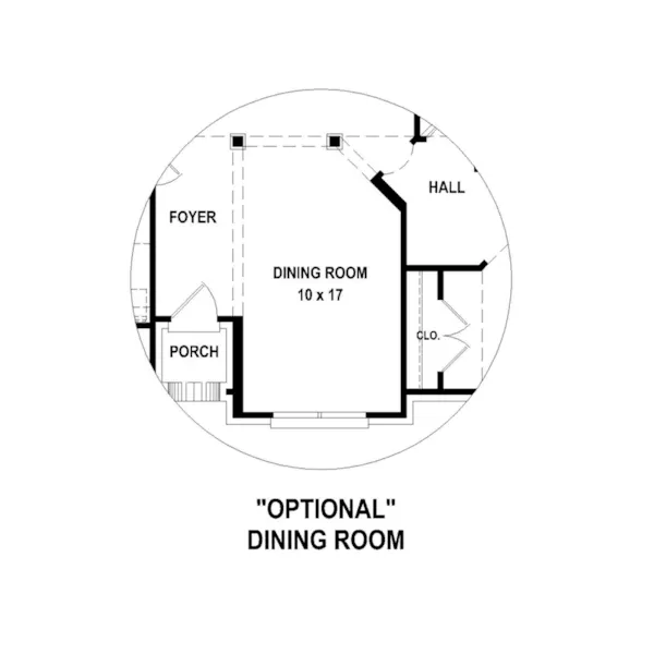 Traditional House Plan Optional Basement - 087D-1712 - Shop House Plans and More