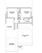 Ranch House Plan Second Floor - 087D-1725 - Shop House Plans and More