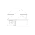 Craftsman House Plan Rear Elevation - 087D-1747 - Shop House Plans and More