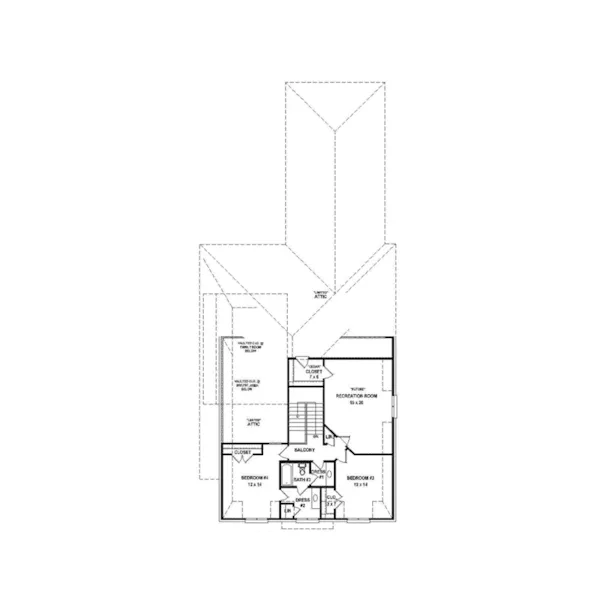 Luxury House Plan Second Floor - 087D-1767 - Shop House Plans and More