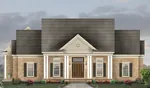 Colonial House Plan Front of Home - 087D-1771 - Shop House Plans and More