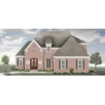 Country French House Plan Front of Home - 087D-1792 | House Plans and More