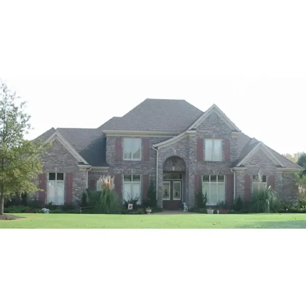 Massive European Inspired Two-Story With Stone Accents