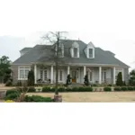 Southern Plantation Style home With Triple Roof Dormers