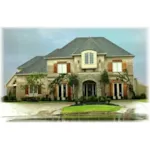 Luxury House Plan Front of Home - Ardara English Luxury Home 087S-0103 - Search House Plans and More