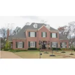 Symmetrically Pleasing Brick Luxury Georgian Home