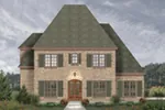 Luxury House Plan Front of Home - 087S-0303 - Shop House Plans and More