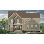 Luxury House Plan Front of House 087S-0304