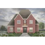 Country French House Plan Front of House 087S-0307