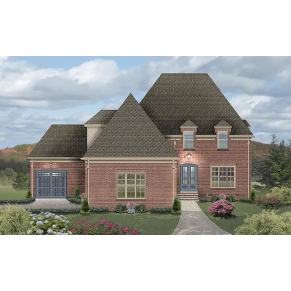 Traditional House Plan Front of Home - 087S-0310 - Shop House Plans and More