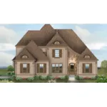 Traditional House Plan Front of House 087S-0312