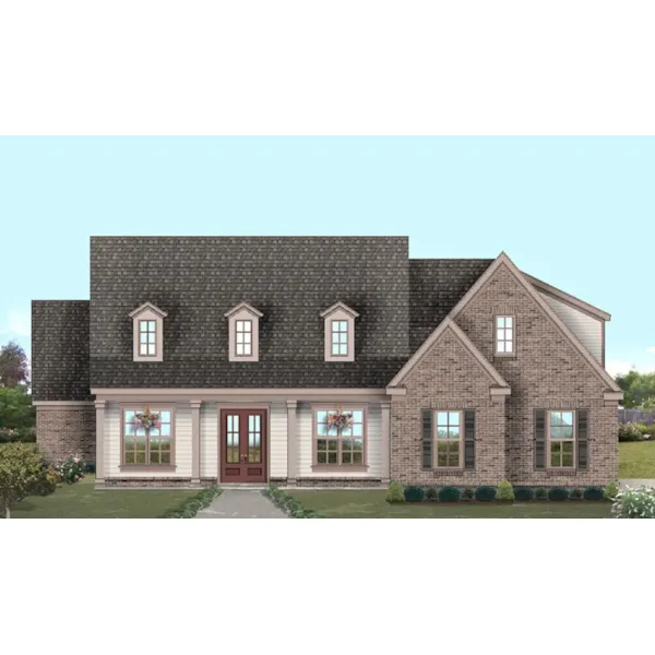 Southern House Plan Front of Home - 087S-0314 - Shop House Plans and More