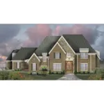 European House Plan Front of House 087S-0324