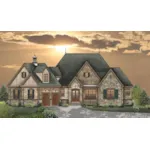 Country House Plan Front of Home - Godwin Lane Craftsman Home 087S-0331 - Shop House Plans and More