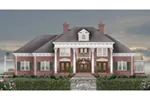Colonial House Plan Front of Home - 087S-0341 - Shop House Plans and More