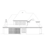 Craftsman House Plan Rear Elevation - 087S-0369 - Shop House Plans and More