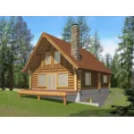 Rustic Log Cabin Is Great For Relaxing Vacation