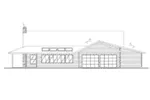 Traditional House Plan Right Elevation - Alpine Ridge Country Home 088D-0083 - Search House Plans and More