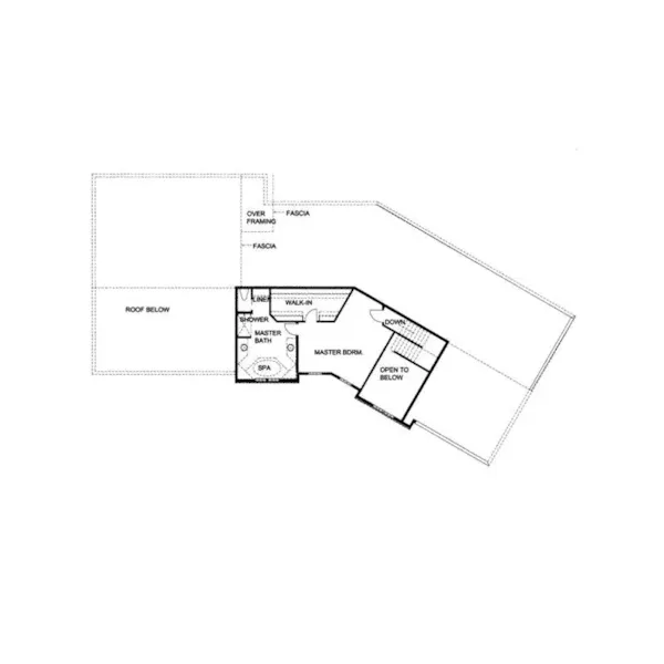 Southern House Plan Second Floor - Paradise Creek Luxury Home 088D-0099 - Shop House Plans and More