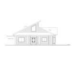 Lake House Plan Left Elevation - Taravue Contemporary Home 088D-0129 - Shop House Plans and More