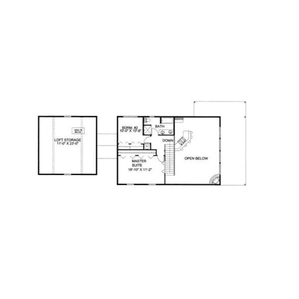 Country House Plan Second Floor - Dunkirk Manor Luxury Home 088D-0150 - Search House Plans and More