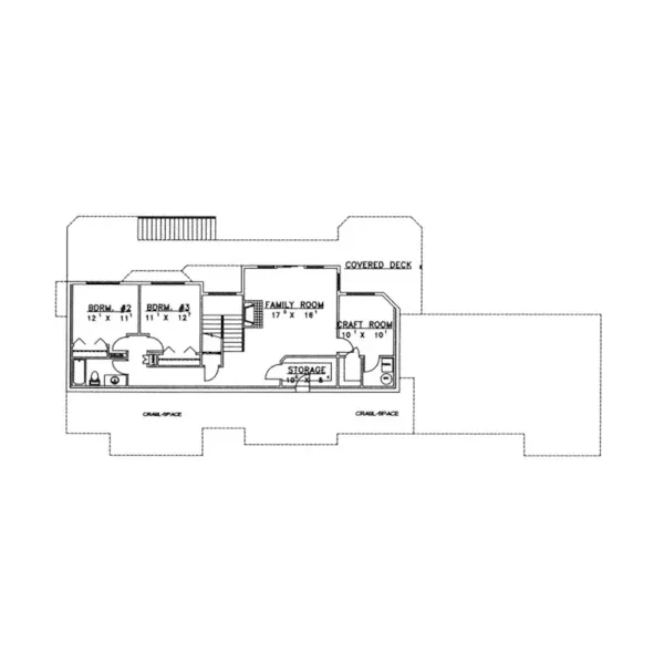 Luxury House Plan Lower Level Floor - Melvine Luxury Home 088D-0207 - Shop House Plans and More