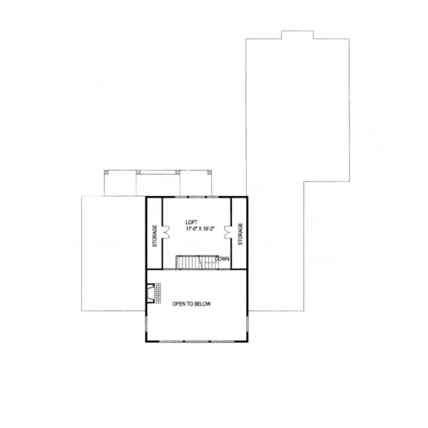 Country House Plan Loft - Howes Mill Waterfront Home 088D-0249 - Search House Plans and More