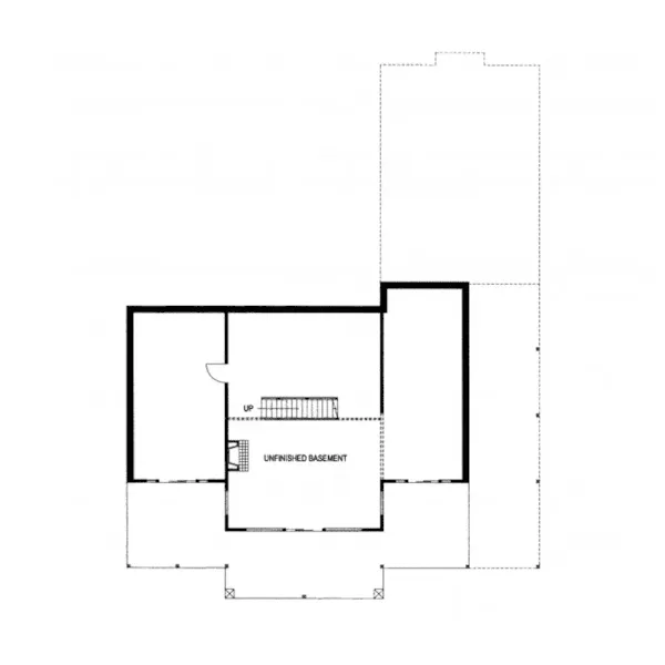 Country House Plan Lower Level Floor - Howes Mill Waterfront Home 088D-0249 - Search House Plans and More