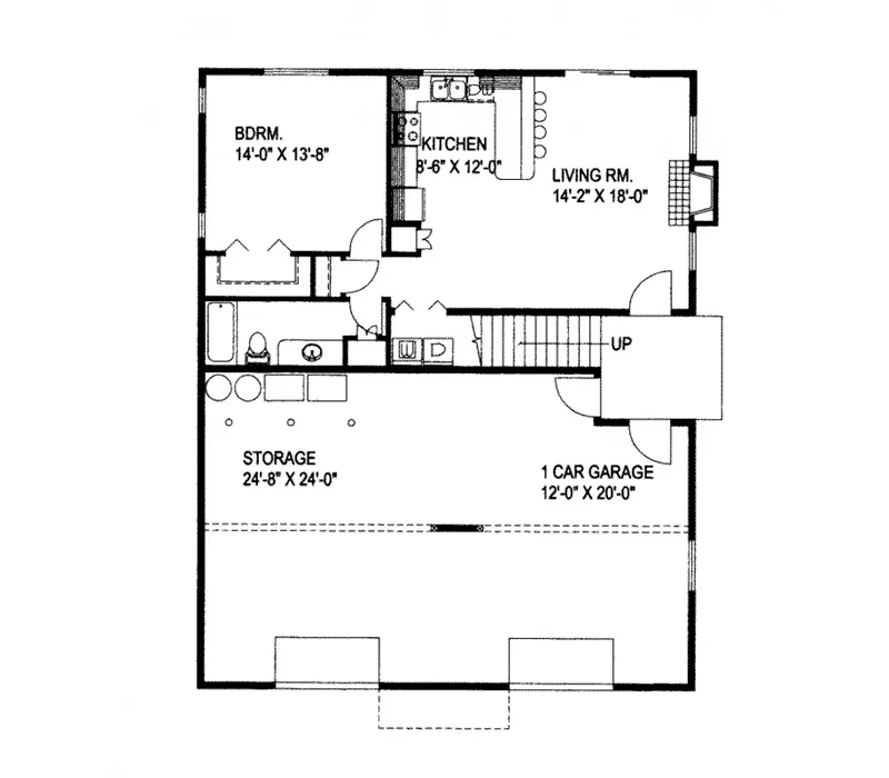 Farmhouse Plan First Floor - Cripple Creek Country Farmhouse 088D-0284 - Search House Plans and More