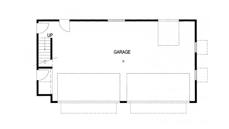 Traditional House Plan Optional Garage - Hartman Heights Garage 088D-0293 - Search House Plans and More